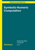 Cover: Symbolic-Numeric Computation - Birkh&auml;user