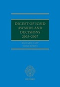Cover: Digest of ICSID Awards and Decisions: 2003-2007 - Oxford University Press