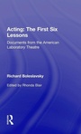 Cover: Acting: The First Six Lessons - Routledge