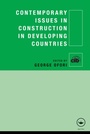 Cover: Contemporary Issues in Construction in Developing Countries - Routledge
