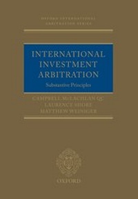 Abbildung von: International Investment Arbitration - Oxford University Press