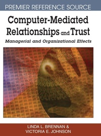 Enlarge image Cover: Computer-mediated Relationships and Trust - Information Science Reference