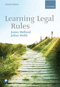 Enlarge image Cover: Learning Legal Rules - Oxford University Press