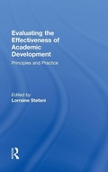 Cover: Evaluating the Effectiveness of Academic Development - Routledge