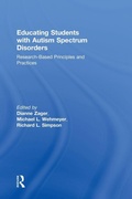 Cover: Educating Students with Autism Spectrum Disorders - Routledge