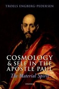 Cover: Cosmology and Self in the Apostle Paul - Oxford University Press