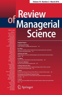 Abbildung von: Review of Managerial Science - Springer