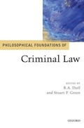Cover: Philosophical Foundations of Criminal Law - Oxford University Press