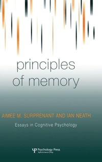 Enlarge image Cover: Principles of Memory - Psychology Press Ltd