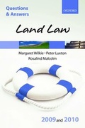 Cover: Land Law 2009-2010 - Oxford University Press
