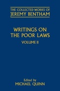 Cover: Writings on the Poor Laws - Oxford University Press
