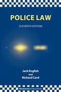 Bild: Police Law - Oxford University Press