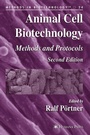 Cover: Animal Cell Biotechnology - Humana Press Inc.