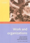 Cover: Introductions to Sociology: Work and Organizations - Oxford University Press Southern Africa