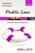 Cover: Public Law 2009-2010 - Oxford University Press