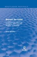 Cover: Beyond the Letter (Routledge Revivals) - Routledge