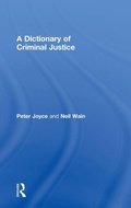 Cover: A Dictionary of Criminal Justice - Routledge