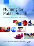 Cover: Nursing for Public Health: Promotion, Principles and Practice - Oxford University Press