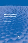 Cover: Meaning and the Moral Sciences (Routledge Revivals) - Routledge