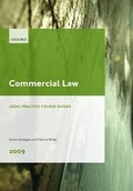 Cover: Commercial Law 2009 - Oxford University Press