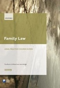 Cover: Family Law 2009 LPC Guide - Oxford University Press