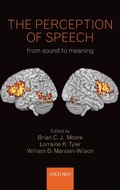 Cover: The Perception of Speech - Oxford University Press