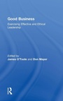 Cover: Good Business - Routledge