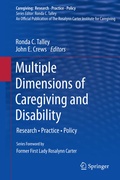 Cover: Multiple Dimensions of Caregiving and Disability - Springer