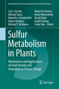 Cover: Sulfur Metabolism in Plants - Springer