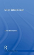 Cover: Moral Epistemology - Routledge