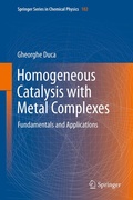 Cover: Homogeneous Catalysis with Metal Complexes - Springer