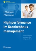 Cover: High performance im Krankenhausmanagement - Springer