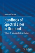 Cover: Handbook of Spectral Lines in Diamond - Springer