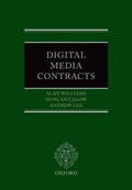 Cover: Digital Media Contracts - Oxford University Press