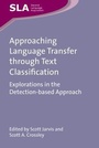 Cover: Approaching Language Transfer through Text Classification - Multilingual Matters