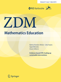 Abbildung von: ZDM - Mathematics Education - Springer