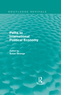 Cover: Paths to International Political Economy (Routledge Revivals) - Routledge