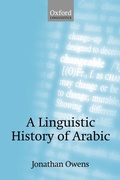 Cover: A Linguistic History of Arabic - Oxford University Press