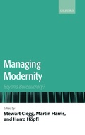 Cover: Managing Modernity - Oxford University Press