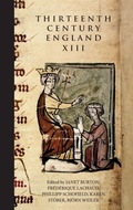 Cover: Thirteenth Century England XIII - Boydell Press
