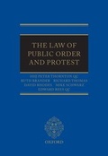 Cover: The Law of Public Order and Protest - Oxford University Press