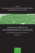 Cover: Critical Issues in Environmental Taxation - Oxford University Press