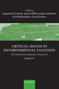 Enlarge image Cover: Critical Issues in Environmental Taxation - Oxford University Press