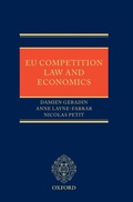 Cover: EU Competition Law and Economics - Oxford University Press