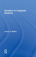 Cover: Variation in Linguistic Systems - Routledge