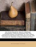 Cover: Les Indes Galantes - Nabu Press