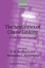 Cover: The Semantics of Clause Linking - Oxford University Press
