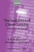 Cover: The Semantics of Clause Linking - Oxford University Press