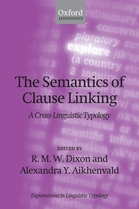 Enlarge image Cover: The Semantics of Clause Linking - Oxford University Press