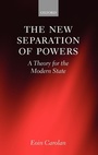 Cover: The New Separation of Powers - Oxford University Press